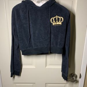 Cropped Juicy hoodie
